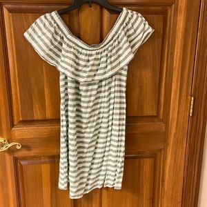 Light green and white striped dress from Forever 21